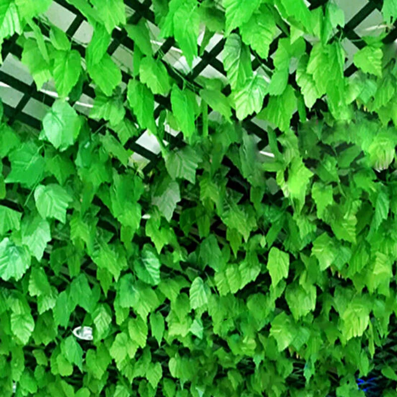 

12Pcs Artificial Ivy Leaf Garland Plant Vine Fake Foliage Hanging Leaves Decor