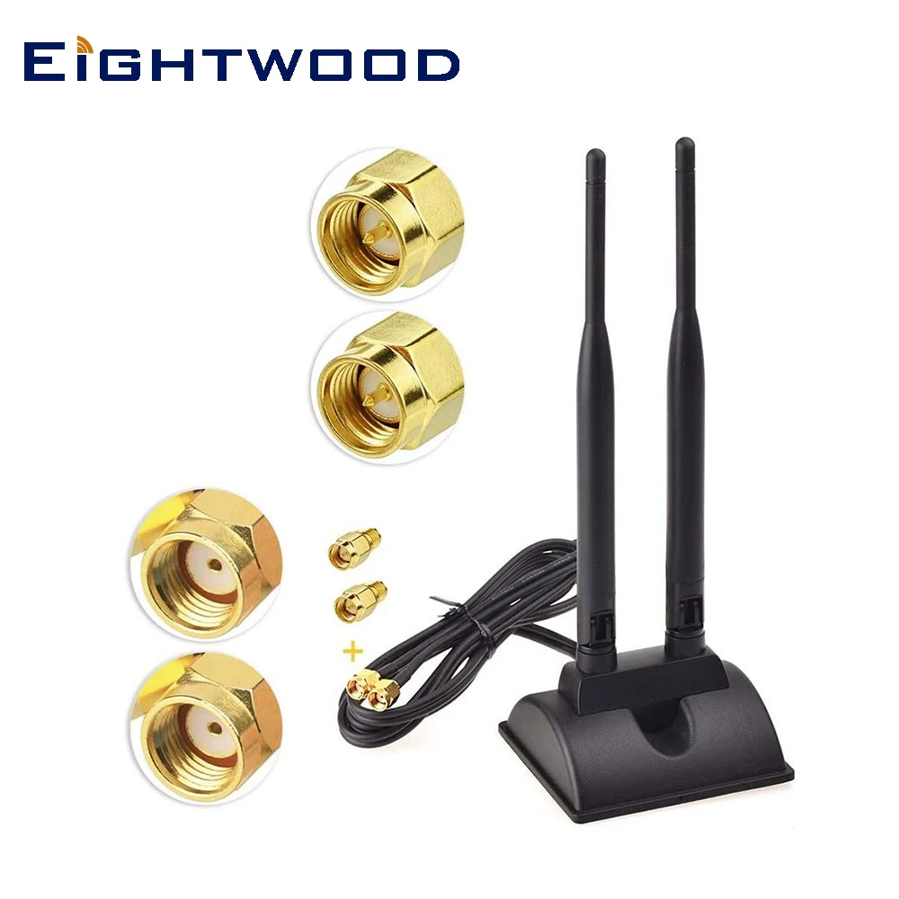 Двойная внешняя антенна Wi-Fi 2 4 ГГц 5 | Автомобили и мотоциклы