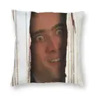 Роскошные наволочки здесь Николас бархатные Смешные шутливые наволочки Николая клетка для дивана Автомобильная квадратная наволочка украшение