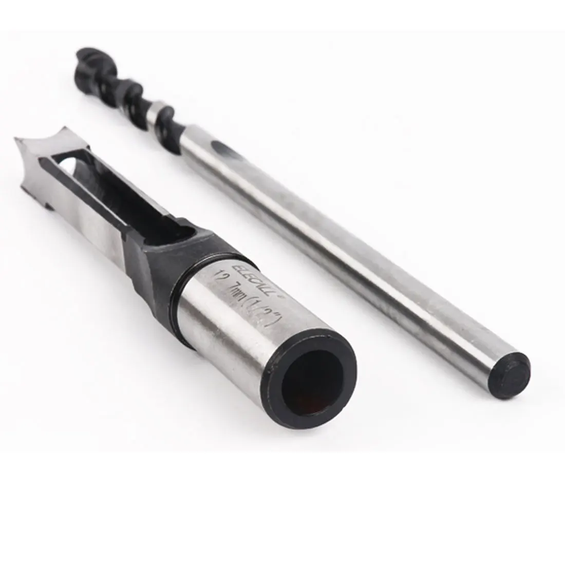 

Square Auger Mortising Chisel Drill Set HSS Twist Drill Bits Woodworking Drill Tools Kit Set Square Hole Extended Saw 10MM