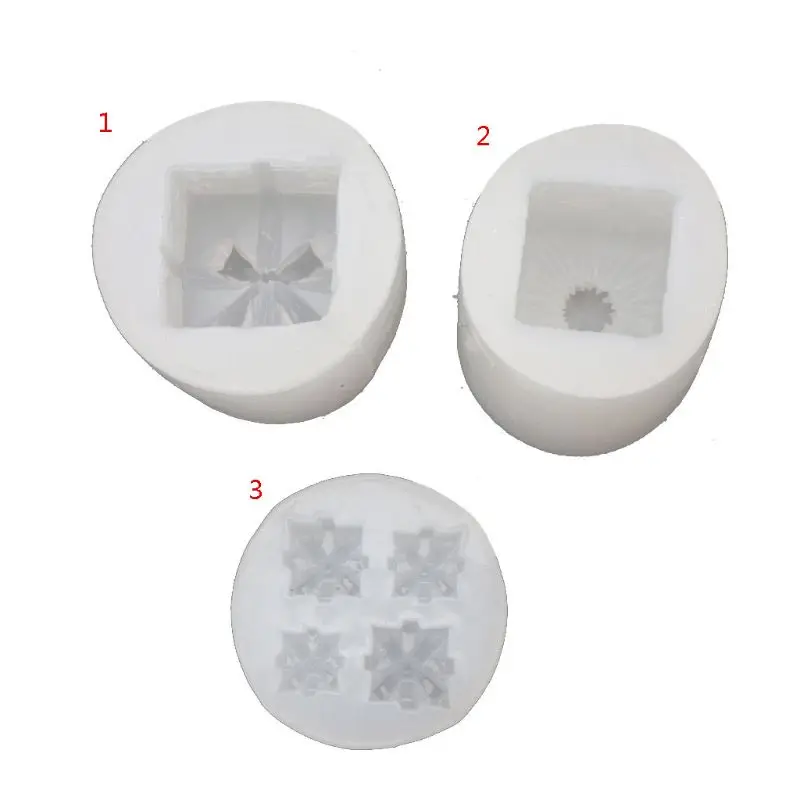 Эпоксидная смола лампы в форме свечи Силиконовые Формы Рождественский подарок