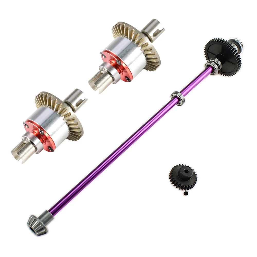 

Metal Differential Gear Main Central Axle Drive Shaft for Wltoys 124019 124018 1/12 RC Car Upgrade Parts
