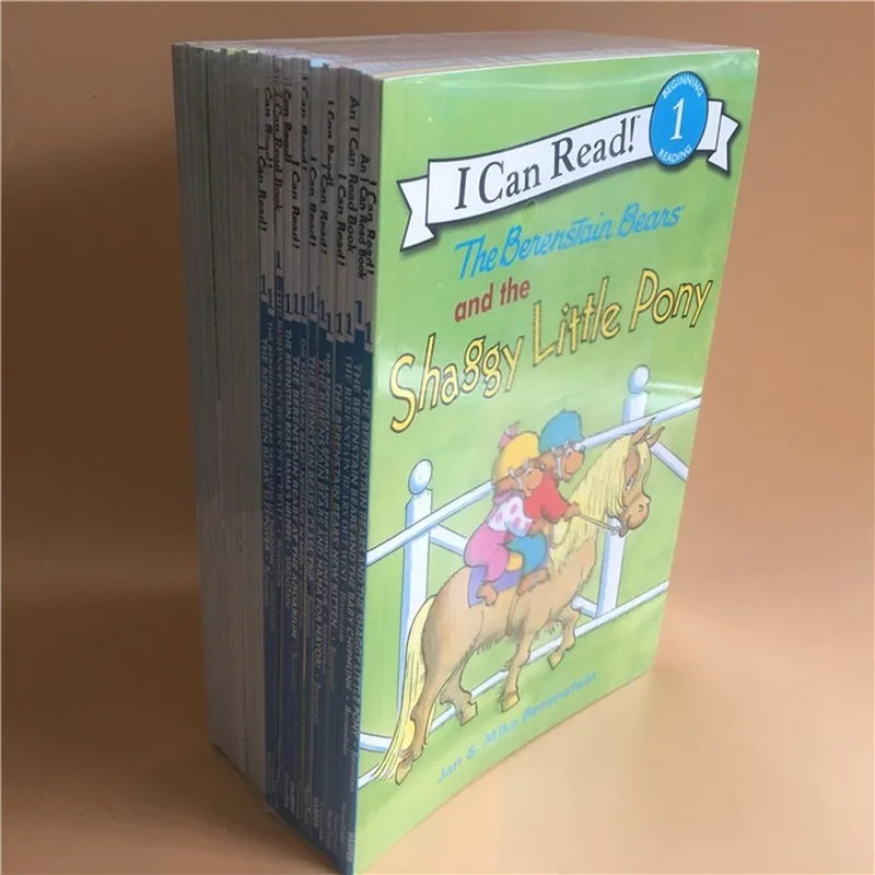 25 Books/set I Can Read Phonics Books My Very First Berenstain Bears English Picture Story Book for Children Kids Reading | Игрушки и