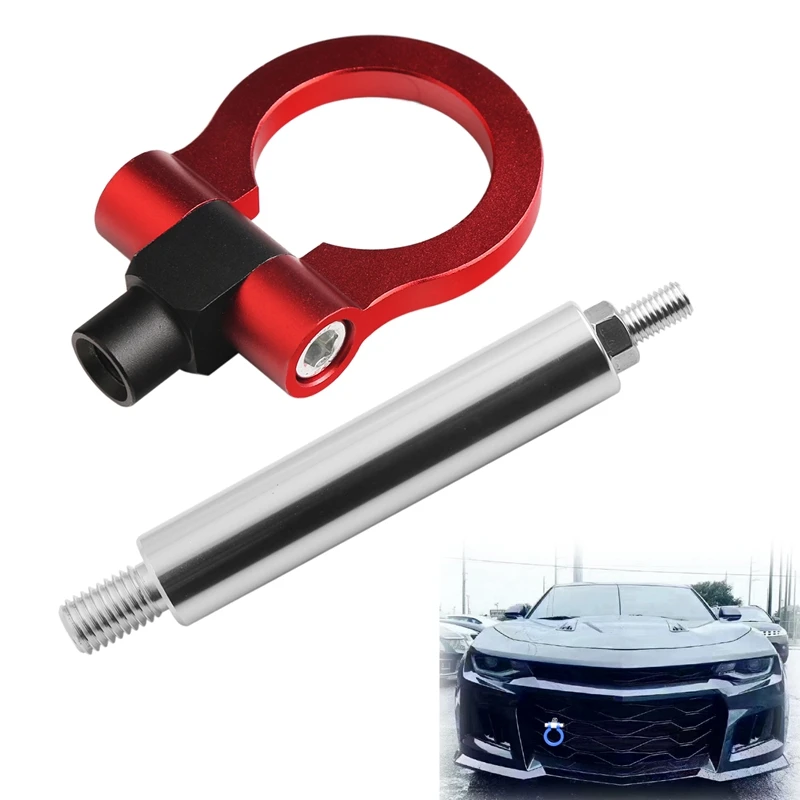 

Car Trailer Towing Hook Hooks Rear Trailer Ring Towing Hook Front Bumper Traction Hook for Chevrolet Camaro (2016+)