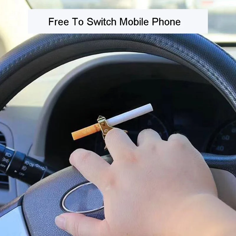 Портативный креативный держатель для сигарет из цинкового сплава табак кольцо