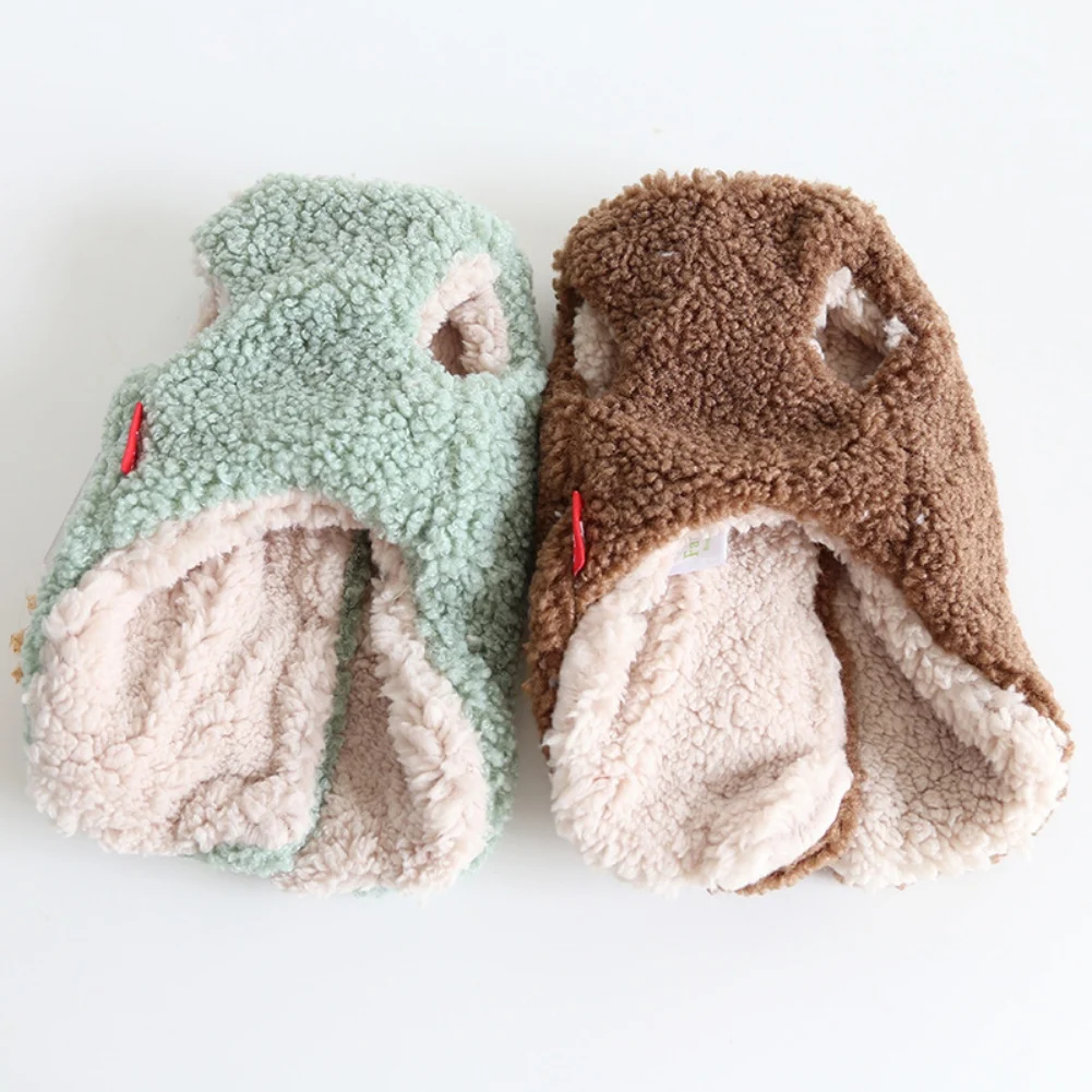 

Одежда для собак, мягкая флисовая теплая куртка для собак, жилет с подкладкой для щенков, кошек, толстовка, одежда для домашних животных, пал...