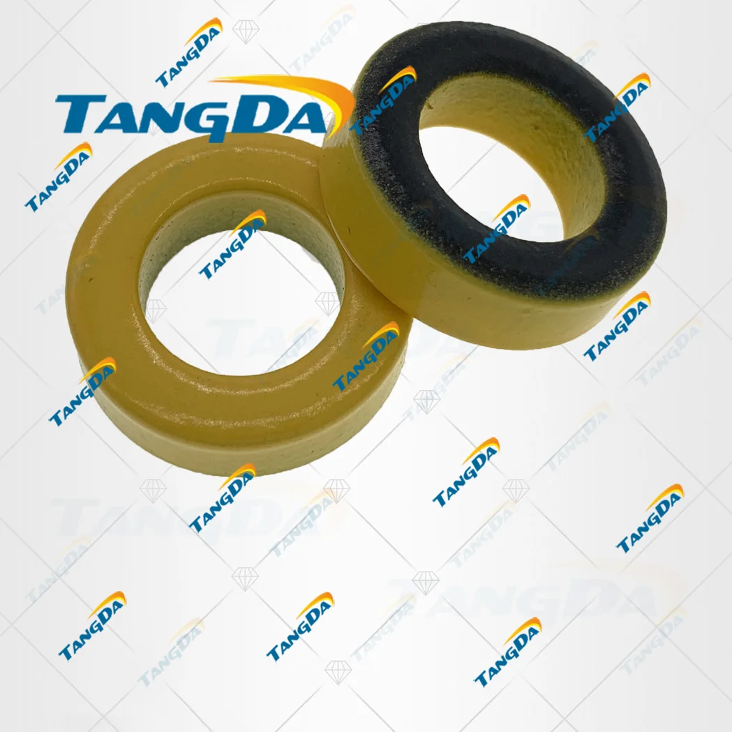 

TANGDA T80 Iron powder cores T80-6 OD*ID*HT 21*12*6.5 mm 4.5 nH/N2 8.5 uo Iron dust core Ferrite Toroid toroidal yellow gray 6 V