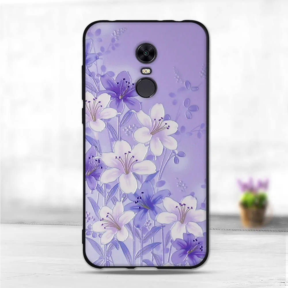 Мягкий чехол из ТПУ для Xiaomi Redmi Note 5 мягкий силиконовый накладка с рисунком xiaomi 5Plus