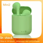 Беспроводные наушники IWO PRO Mini2, TWS, Bluetooth 2021, матовые, воздушные, с микрофоном, зарядным устройством, гарнитура PK i7s, 5,0