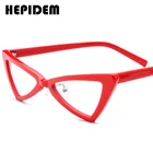 HEPIDEM Оправа для очков из ацетата, женские брендовые дизайнерские прозрачные очки, женские очки кошачий глаз, очки для женщин 9110