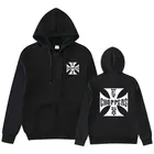 Свитшот унисекс флисовый на молнии с принтом, в стиле хип-хоп