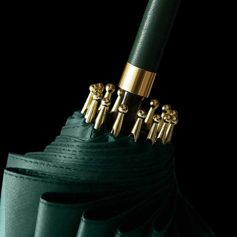 Offerte Ombrello Portatile Giapponese Da Uomo Doppio Strato Ombrello Di Alta Qualità Protezione Uv Antivento Da Viaggio Parapluie Rain Gear OO50CB