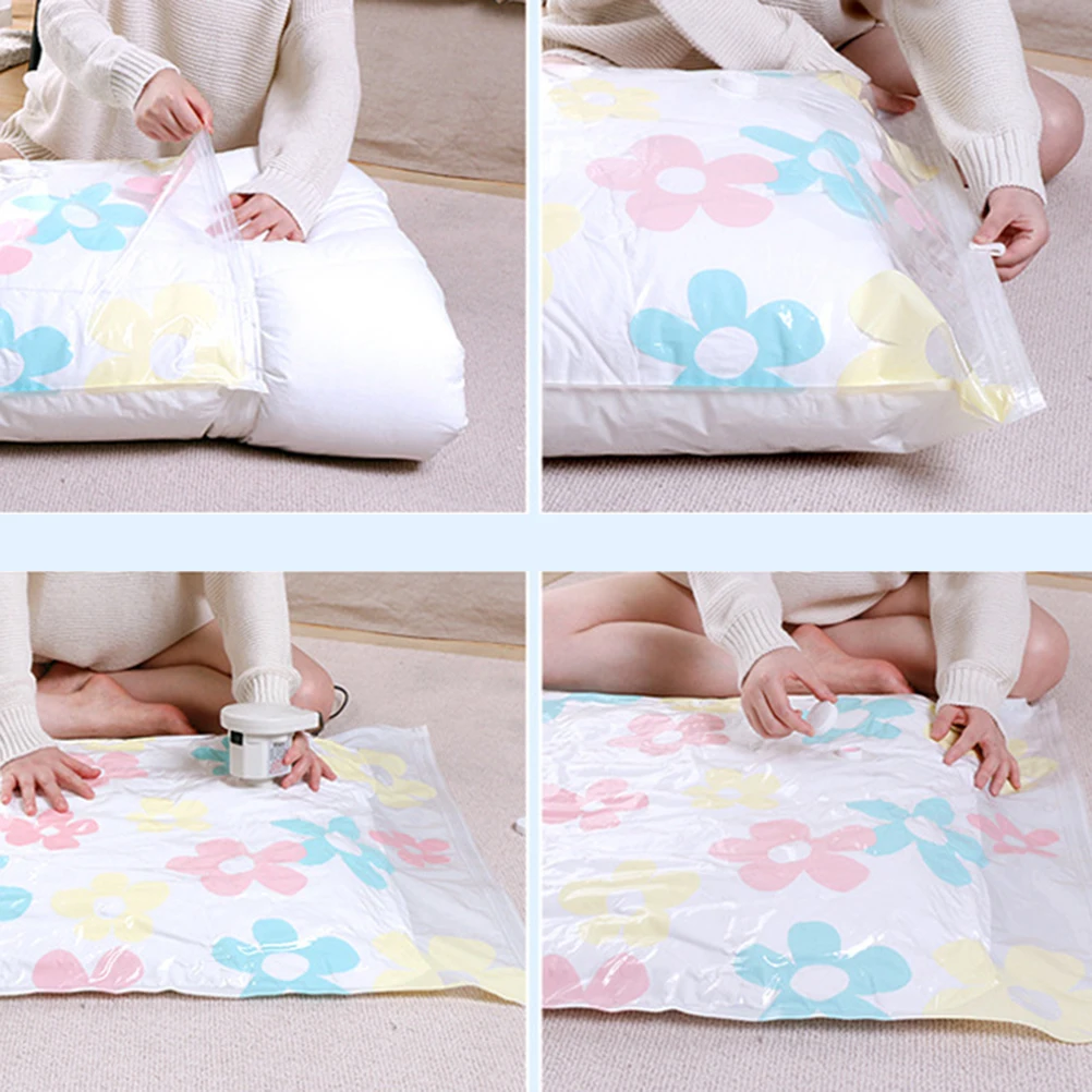 11 шт. вакуумные пакеты для хранения одежды одеяла подушки сжатый мешок экономия