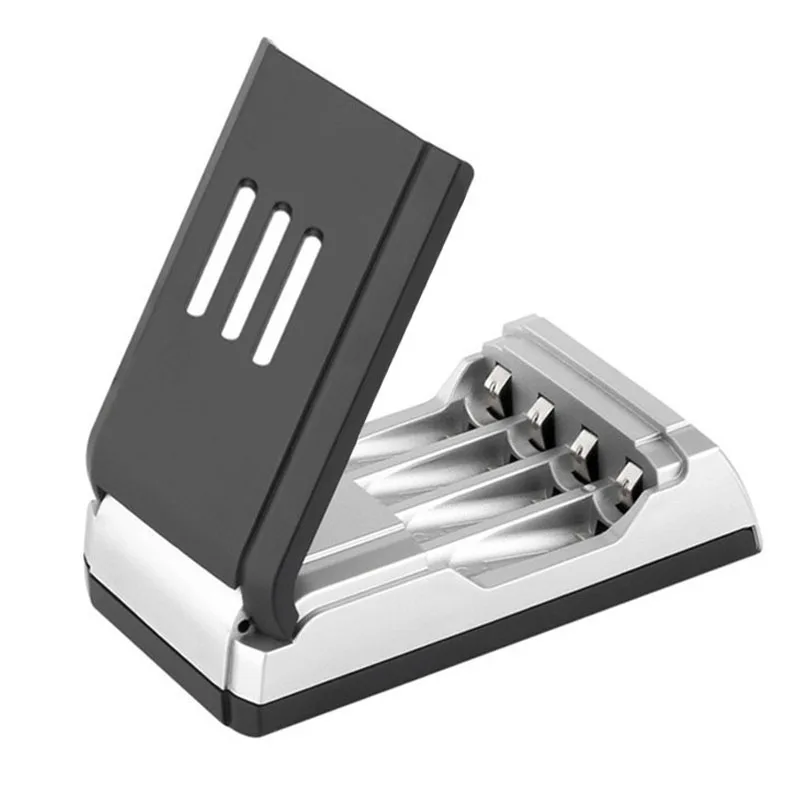 Зарядное устройство для батарей aa с 4 слотами и ЖК-дисплеем зарядное 1 2 в Ni-MH aaa |