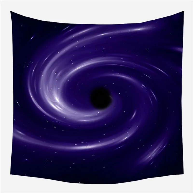 Настенный гобелен с 3D рисунком ночного звездного неба Вселенной пляжное