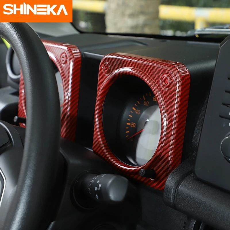 SHINEKA аксессуары для интерьера Suzuki Jimny JB74 ABS Украшения приборной панели автомобиля