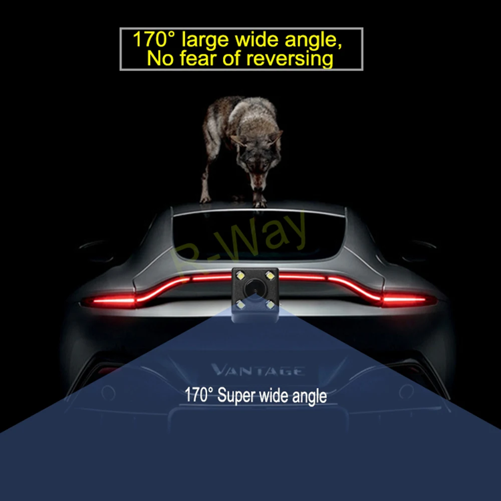 Автомобильная камера заднего вида R-Way HD с ночным видением для Fiat Viaggio 2012-2015