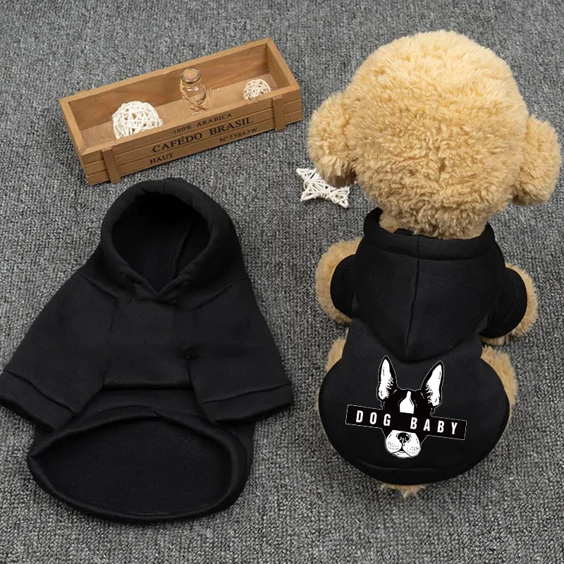 

Small Dog Clothes French Bulldog Samoyed Hoodie Winter Warm Sweater Comfortable Clothing for Large Dogs