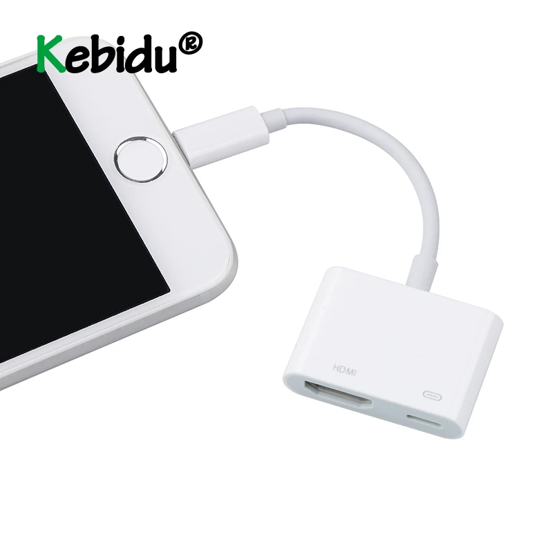 3 в 1 8Pin к HDMI конвертер для освещения AV адаптер Кабель IPhone IPad Аудио Видео последние|