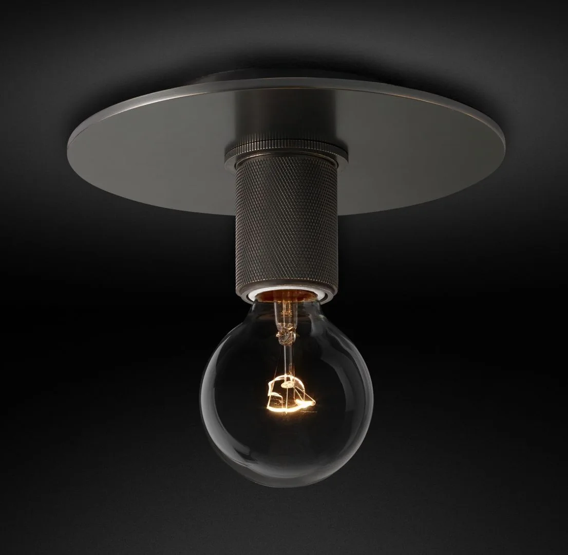 Скандинавский светодиодный потолочный светильник прикроватный алюминиевый |