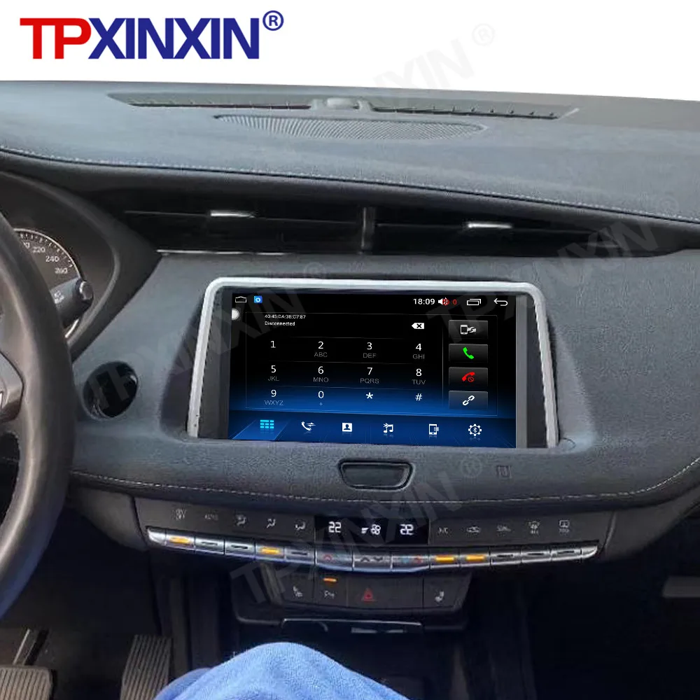 

6+128G For Cadillac XT4 Android Car Stereo Radio Tape Recorder Multimedia Video Player GPS Navigation Carplay DSP Head Unit