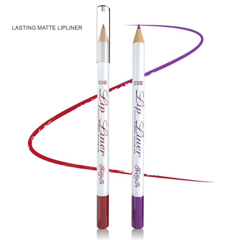 Лидер продаж 6 матовых помад лайнер для губ антипригарный водонепроницаемый