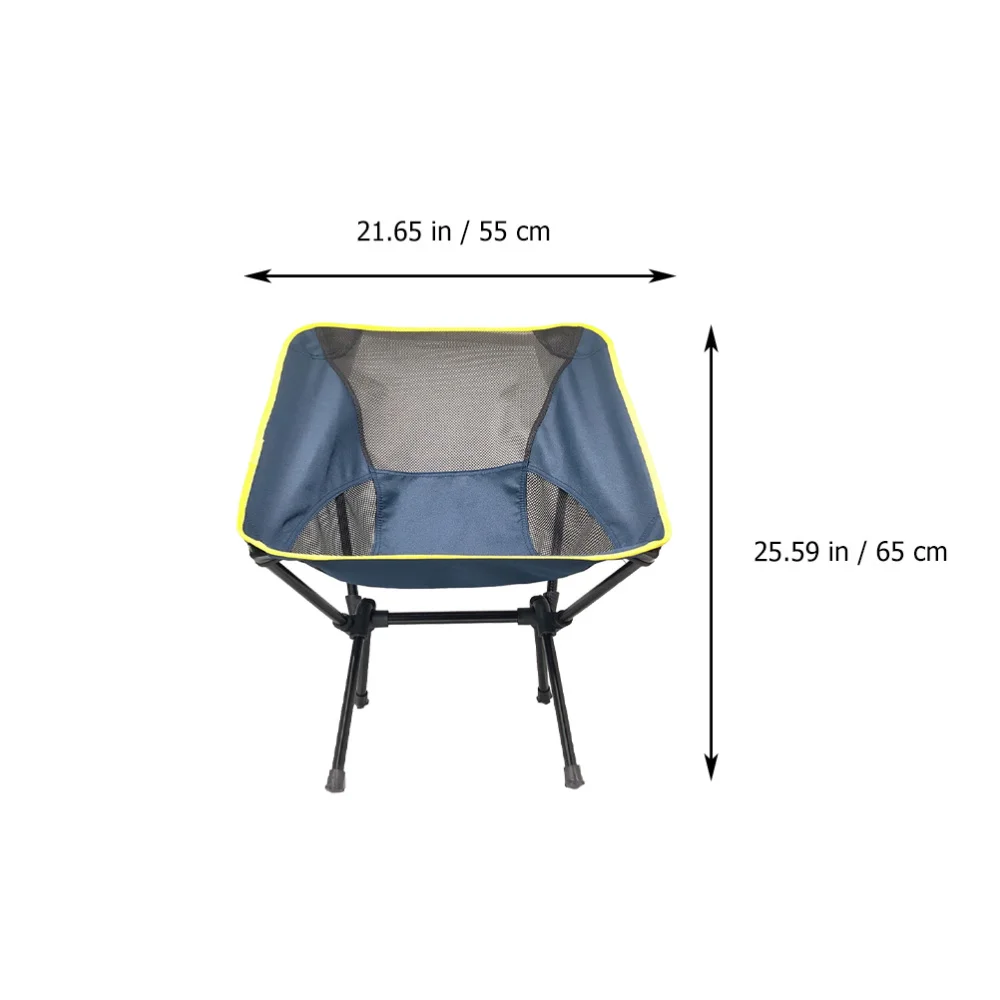 

1pc Outdoor Fishing Chair Folding Chair Portable Stool Fishing Chair Supplies