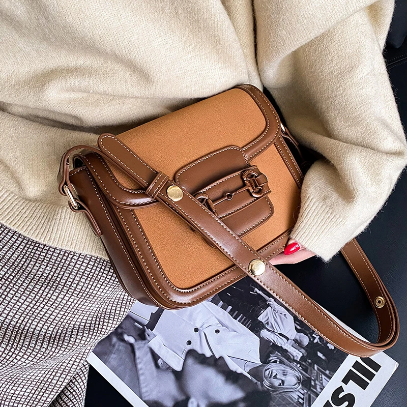 

Frosted bag women's new fashion in autumn and winter 2020 all kinds of INS sidebag net red single shoulder armpit small square b