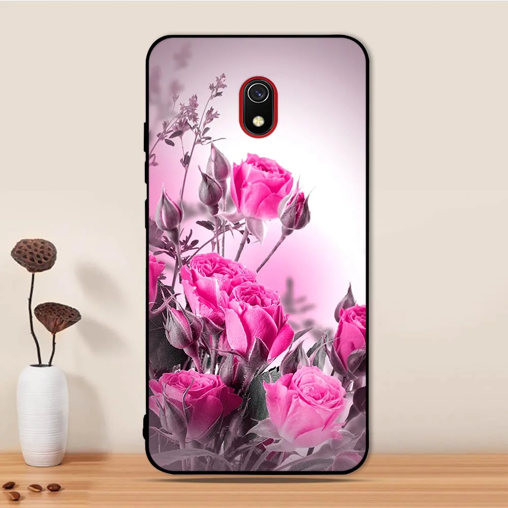 

For Redmi 8A Case For Xiaomi Redmi 8A Case Anime Cartoon TPU Fundas Coque Back Cover For Xiaomi Redmi 8A 8 A Phone Case Silicone