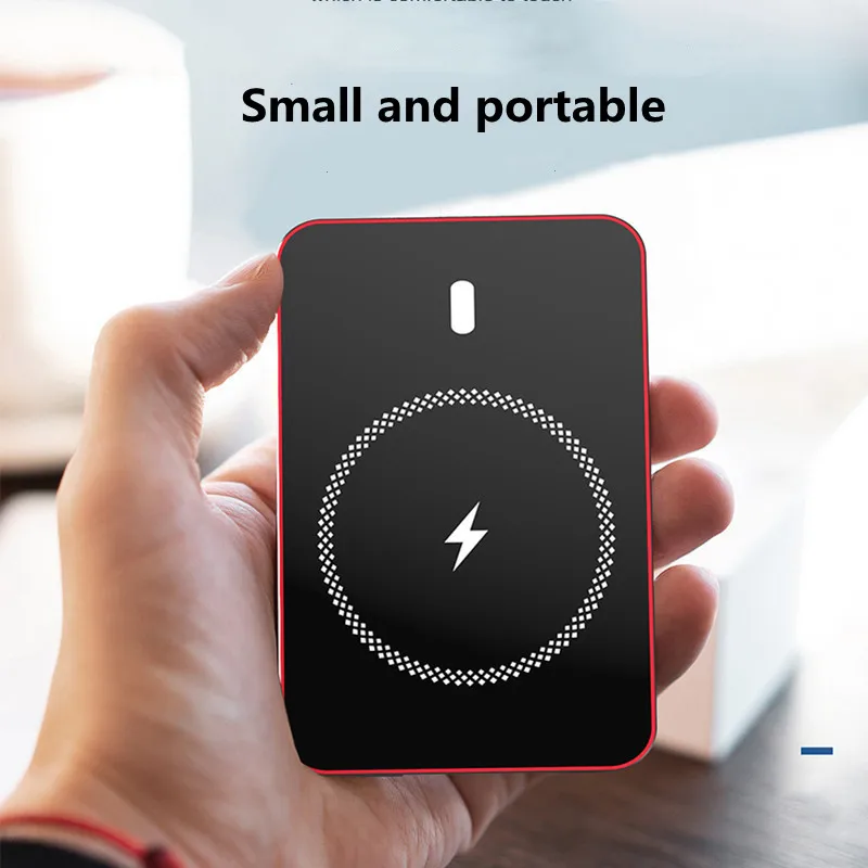 

Power Bank 15W Wireless Charging 5000mAh Mobile Power Supply For iPhone 12 Pro Max Mini Xiaomi For MagSafe Wireless Chargers