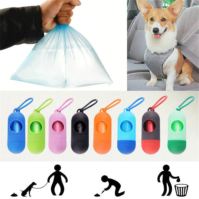 1 @ # Новый стиль Автоматическое оформление мобильный мусорный мешок для ухода за