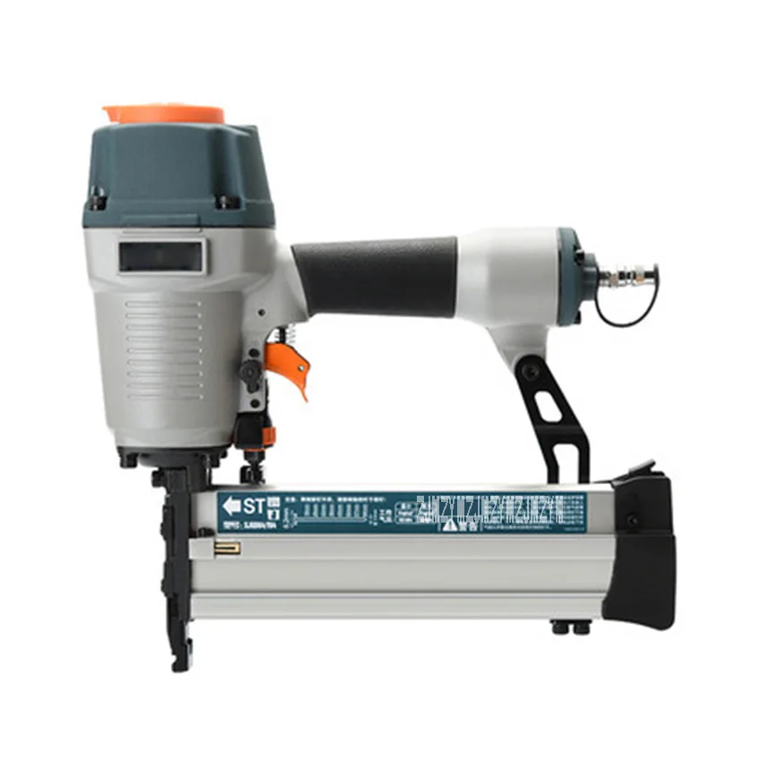 DC-DA-006 T64/ ST64 Pneumatic Nail Gun Wire Slot Nailing Device Woodworking Professional Concrete 0.5-0.8Mpa | Инструменты