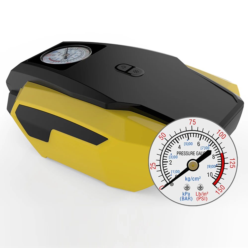 12V Intelligent Digital Display Tyre Pressure Inflatable Air Pump Automatic Charging and Stopping air compressor | Автомобили и