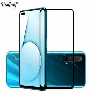 2PCS Full Glue Screen Protector For Realme X50 X50 Pro 5G Tempered
Glass 2.5D 9H Protective Phone Film For Realme X50 Pro