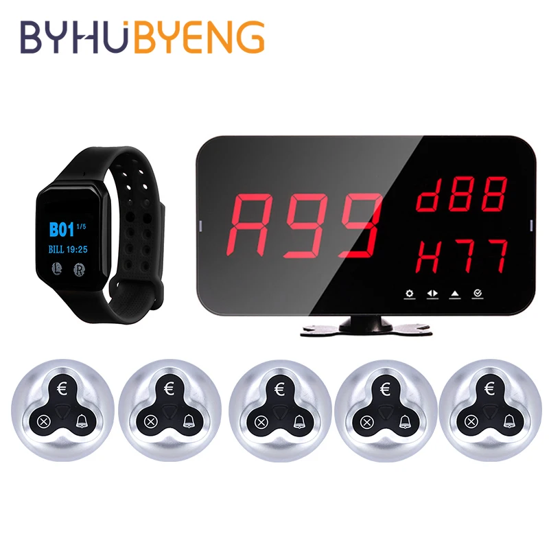 BYHUBYENG Callpoint оборудование для ресторанов и официантов кухонное кофейни вибратор