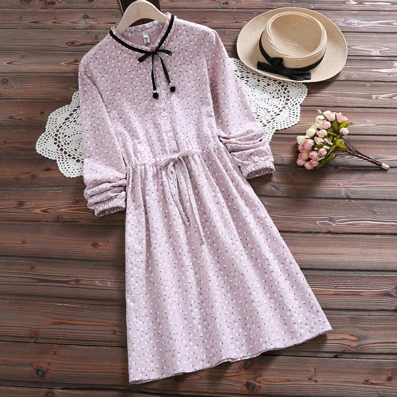 Женское платье с оборками на воротнике элегантное розовое в стиле преппи