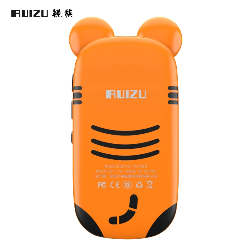 Новый MP3-плеер RUIZU X30 X31 с поддержкой Bluetooth 5 0 1 дюйма 16 ГБ милый миниатюрный MP3 для