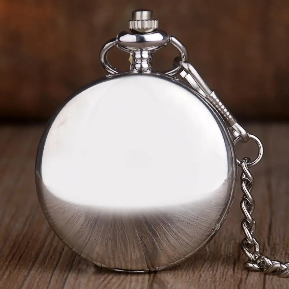 

Gold Pocket Watch Fashion Steampunk Roman Numbers Display Men Women Gifts With Chain
