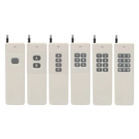 3000m long distance range high power 1246812ch rf wireless remote control transmitter 433 mhz relay switch light