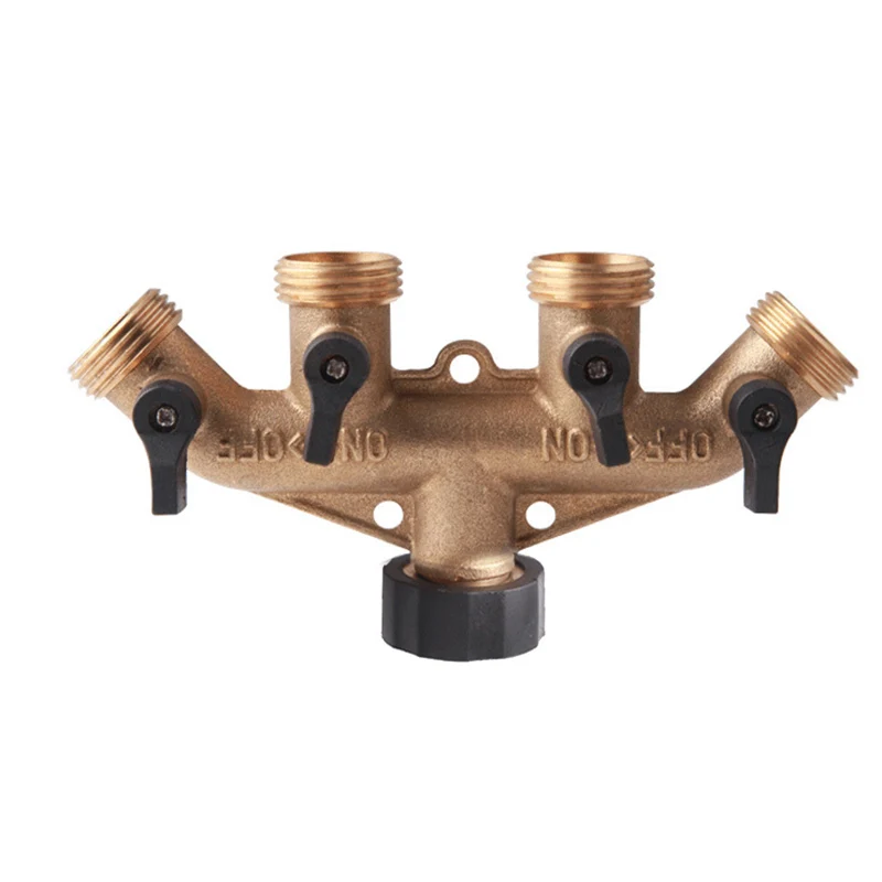

Garden Hose Splitter 2/4 Way Tap Hose Connectors Water Distributor Switch Valve