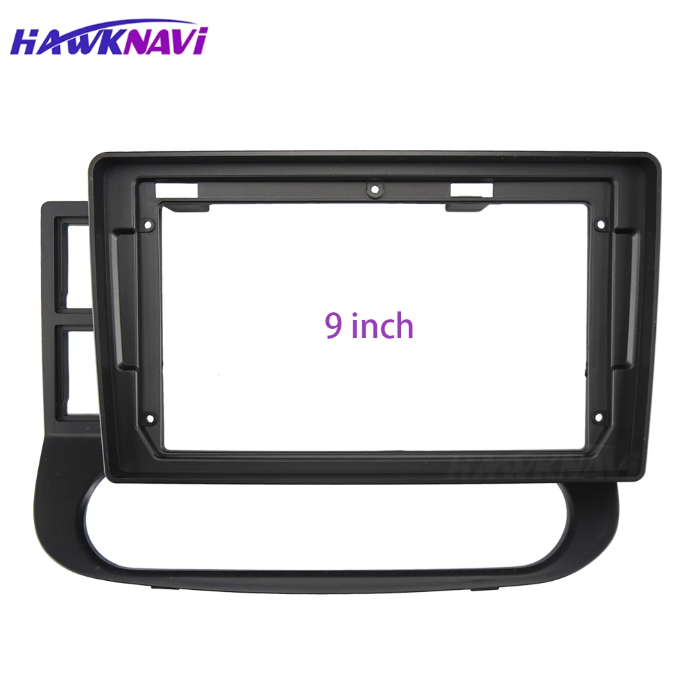 

Double Din Car Audio Frame for Jinbei Haise 2008-2018 9 Inch Big Screen Auto Radio Fascia Panel Dash Mount Bezel Faceplate