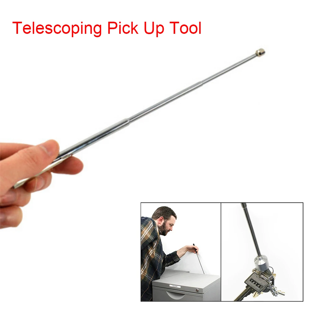

Hand Tool Telescopic Magnetic Pick-Up Tools Grip Extendable Long Reaching Pen Handy Tool for Picking Up Nuts
