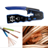 multifunctional connector crimping plier cable 8pcat6cat5ecat5 crystal head clamp network wire stripping squeeze cutting tool