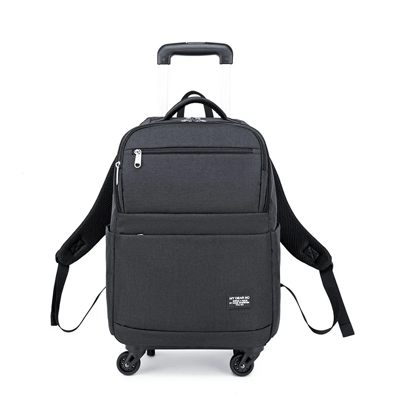 Fashion Spinner High Quality Rolling Luggage Blackpack