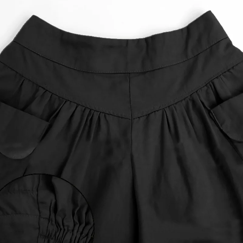 Шорты женские повседневные с эластичным поясом мягкие хлопковые свободные