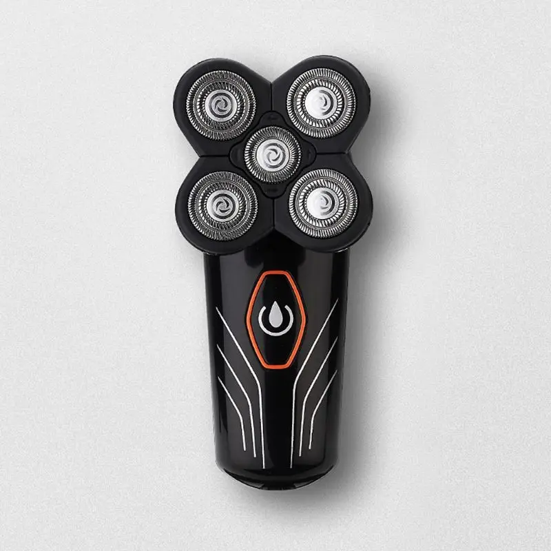 5 в 1 перезаряжаемая Бритва для лысых мужчин электробритва волос триммер бороды