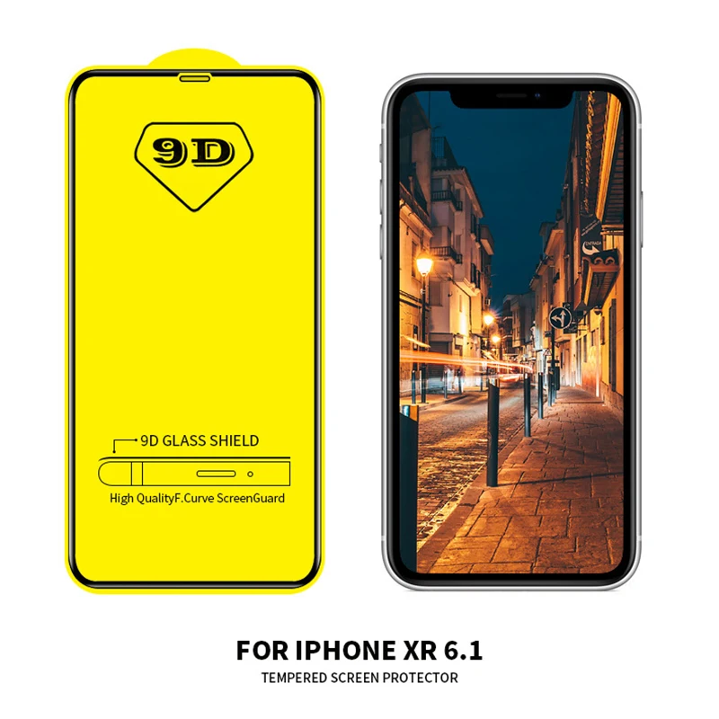 9D закаленное защитное стекло для iPhone 11 Pro Max XR X XS 7 8 6 Plus 5 Защита экрана на |