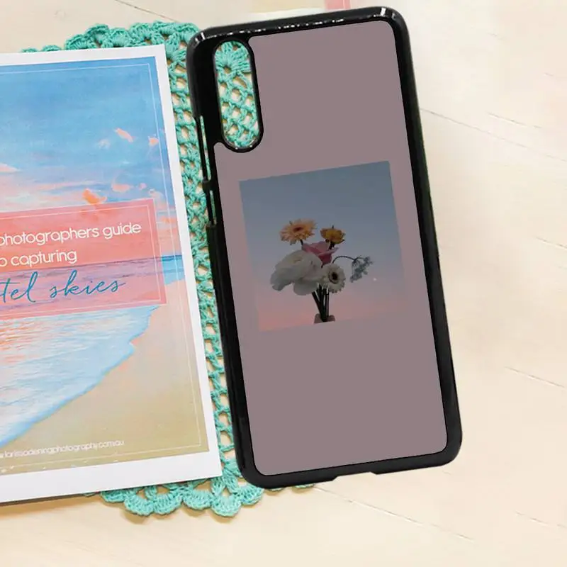 

Pink flower daisy sunflower aesthetics Phone Case PC for iPhone 11 12 pro XS MAX 8 7 6 6S Plus X 5S SE 2020 XR