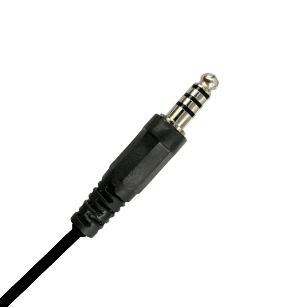 Adaptador de auriculares t&aacute;cticos, conector Lemo de 5 pines (tipo Selex/Bowman) a conector Nexus TP-120 para configuraci&oacute;n de cableado NATO-1