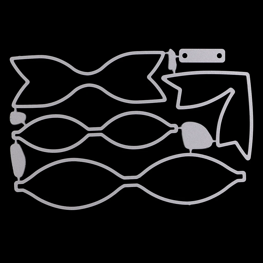 Бантом металлическая трафаретная пресс форма для карт декоративных альбомов